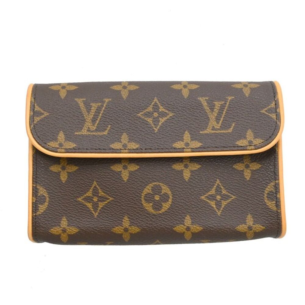 Louis Vuitton Florentine Waist Monogram Canvas Brown Canvas Handbag